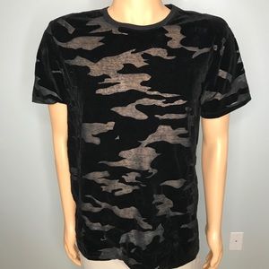 Guess Jet Black Camo Tee